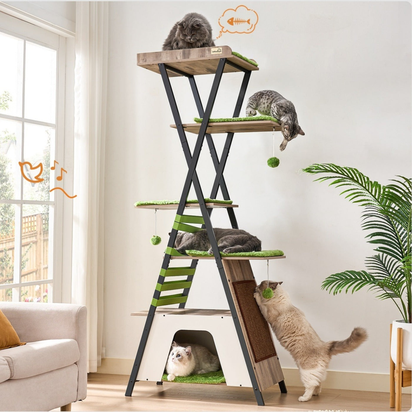 MULTI-LEVEL CAT TREE