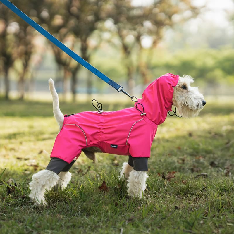 Lightweight Full Coverage Dog Rain Jacket