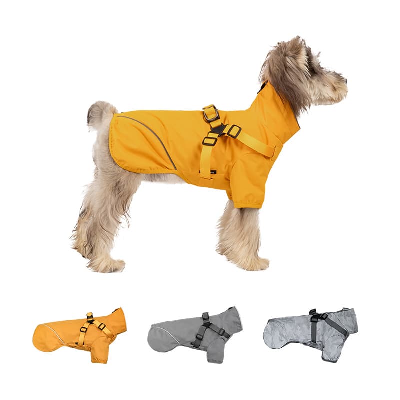Breathable Waterproof Dog Rain Shell