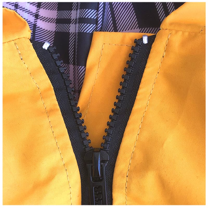 Reflective Harness Dog Rain Cape