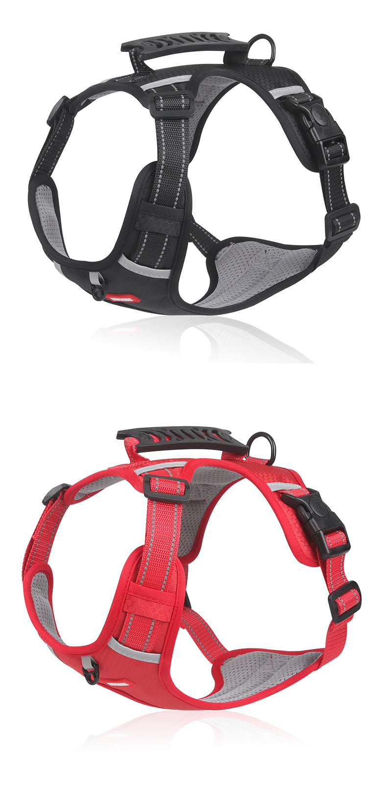 Ridge Guide Reflective Dog Harness and Leash Set