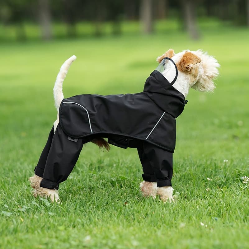 Full Coverage Waterproof Dog Rain Suit