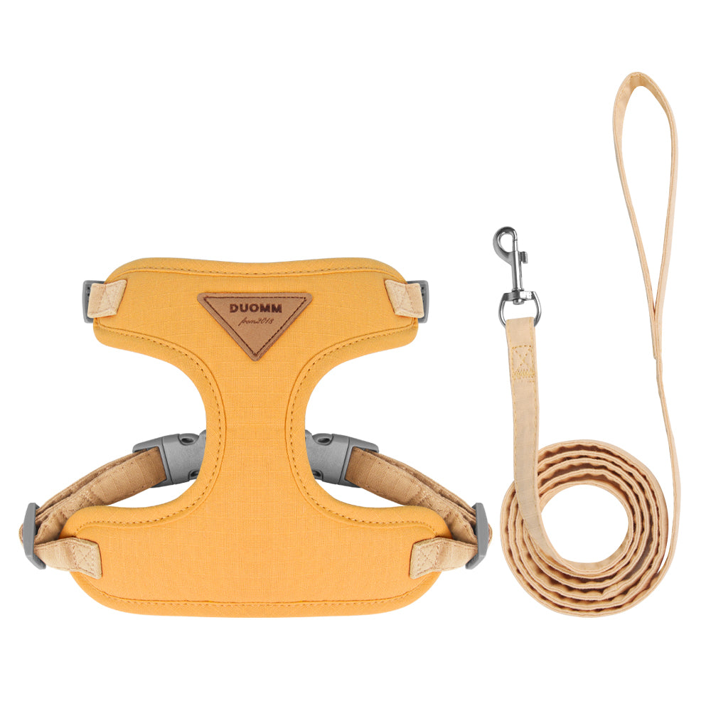 Soft Form Escape-Resistant Pet Harness and Leash Set