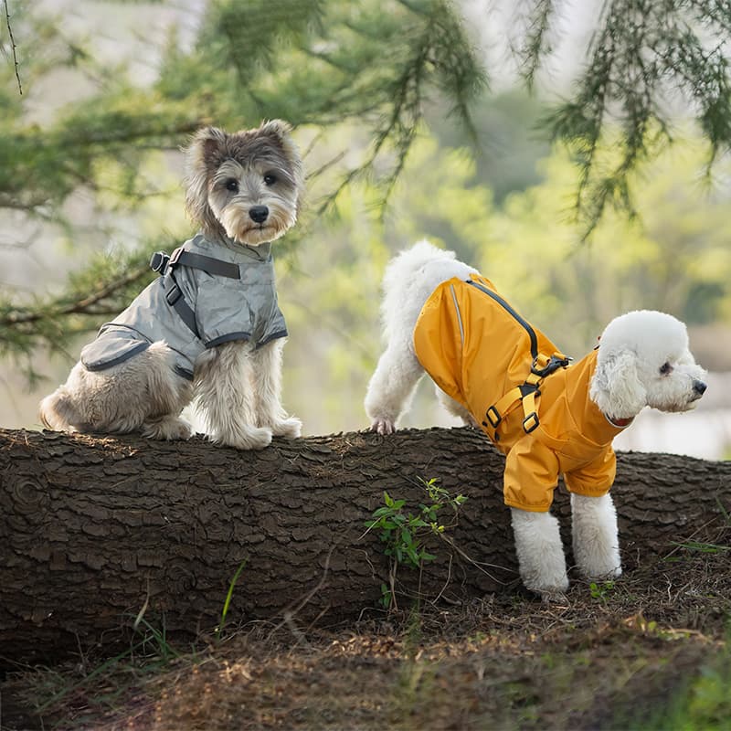 Breathable Waterproof Dog Rain Shell