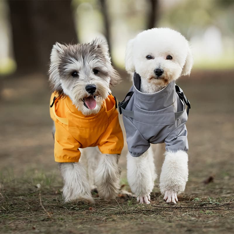 Breathable Waterproof Dog Rain Shell