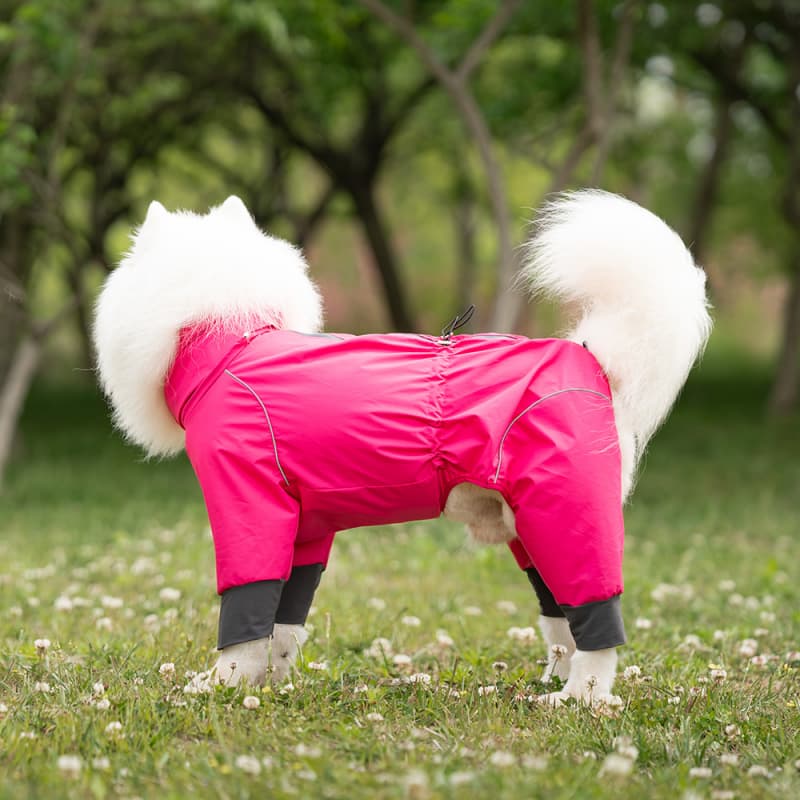 Lightweight Full Coverage Dog Rain Jacket
