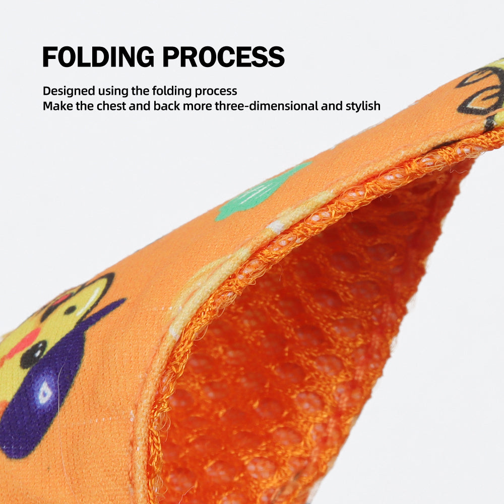 Playful Print Step-In Pet Harness and Leash Set