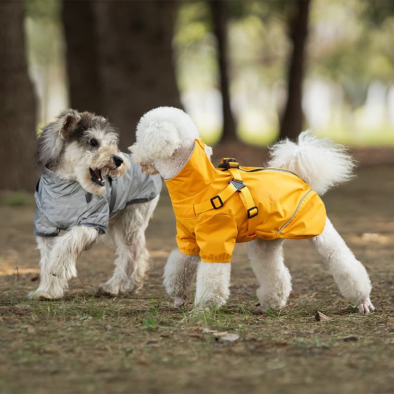 Breathable Waterproof Dog Rain Shell