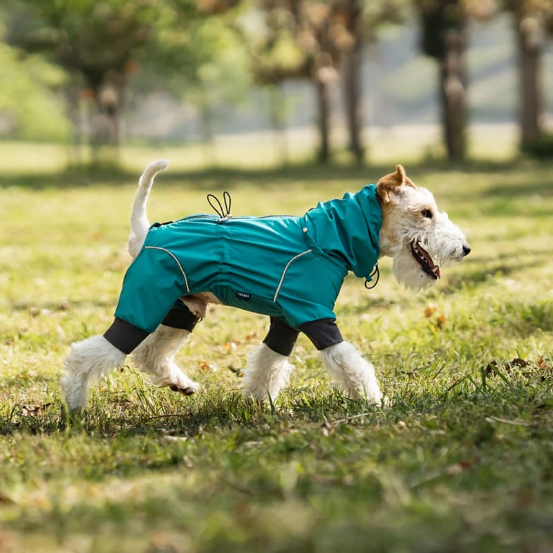 Lightweight Full Coverage Dog Rain Jacket